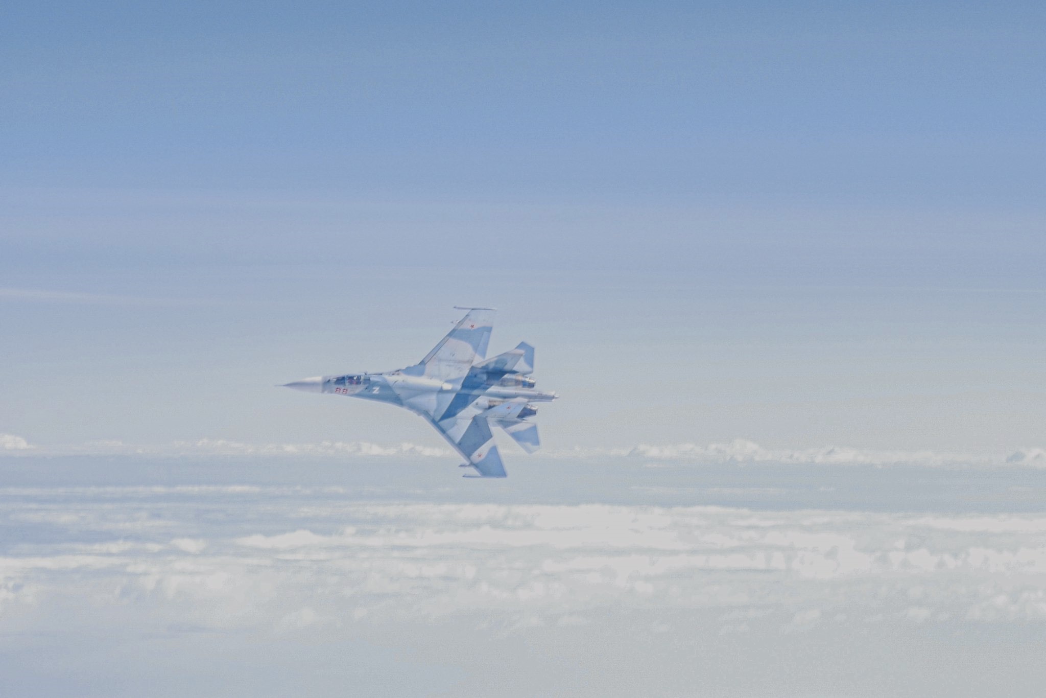 OTAN intercepta aviões militares russos sobre o Mar Báltico