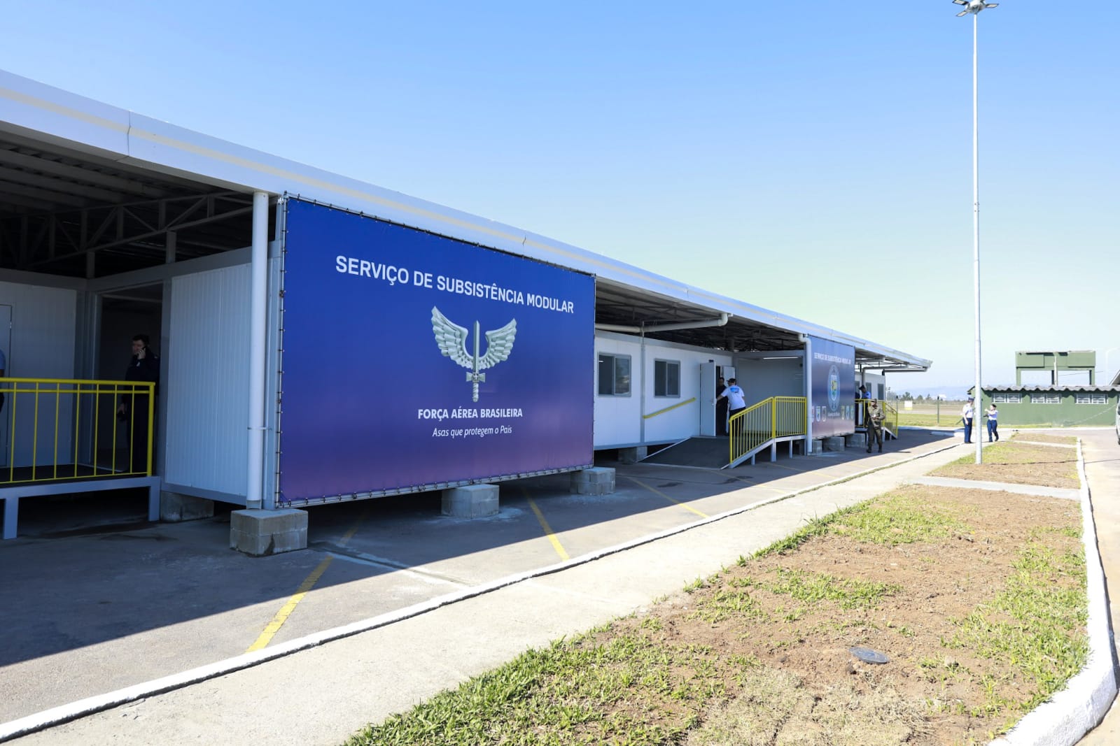 Inauguração do primeiro Rancho Modular da Força Aérea Brasileira