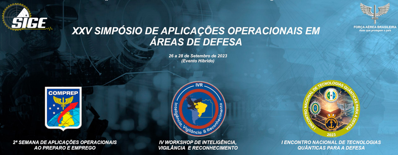 Simpósio de Aplicações Operacionais em Áreas de Defesa está com inscrições abertas