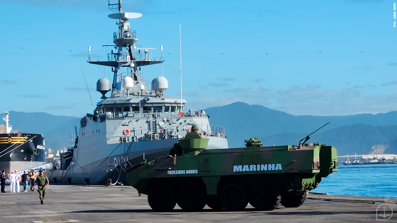 O papel da Marinha do Brasil na GLO no MAR em Santos