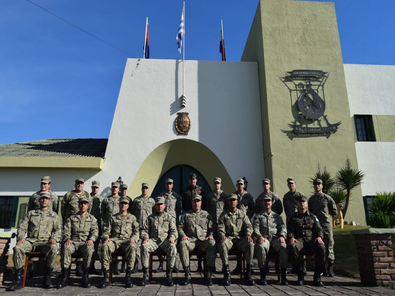 Brazilian military participates in field exercise in Uruguay