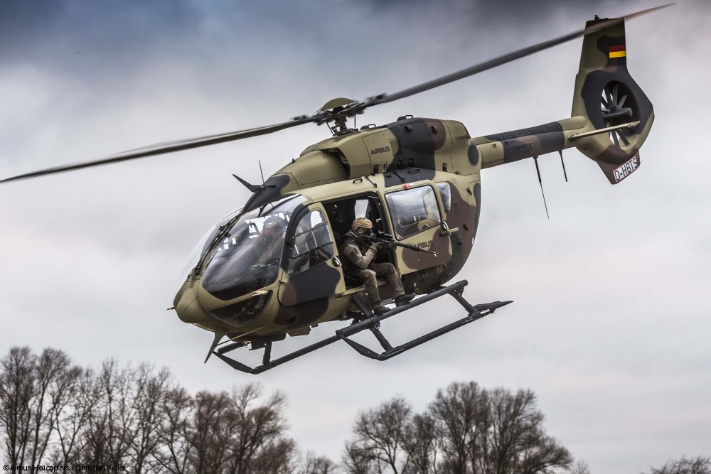 Leading aerospace and defence companies group together with Airbus to provide the Bundeswehr with the H145M