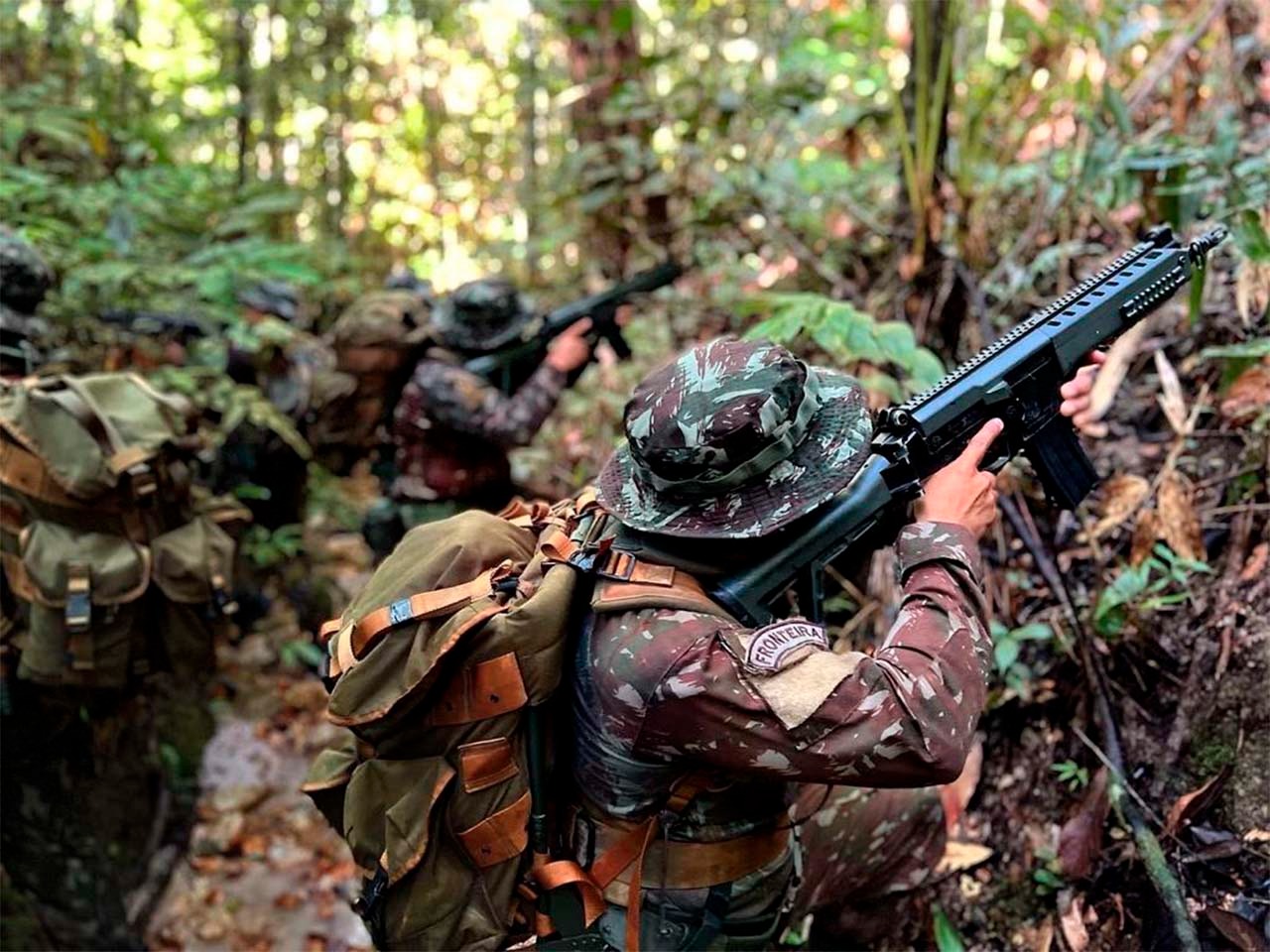 Border Command conducts training in jungle areas and virtual simulation