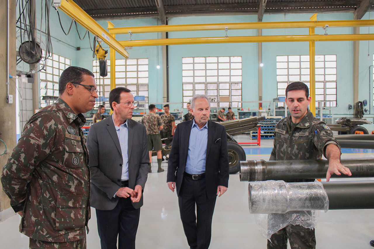 War Arsenal of the Brazilian Army receives a visit from POWERPACK company