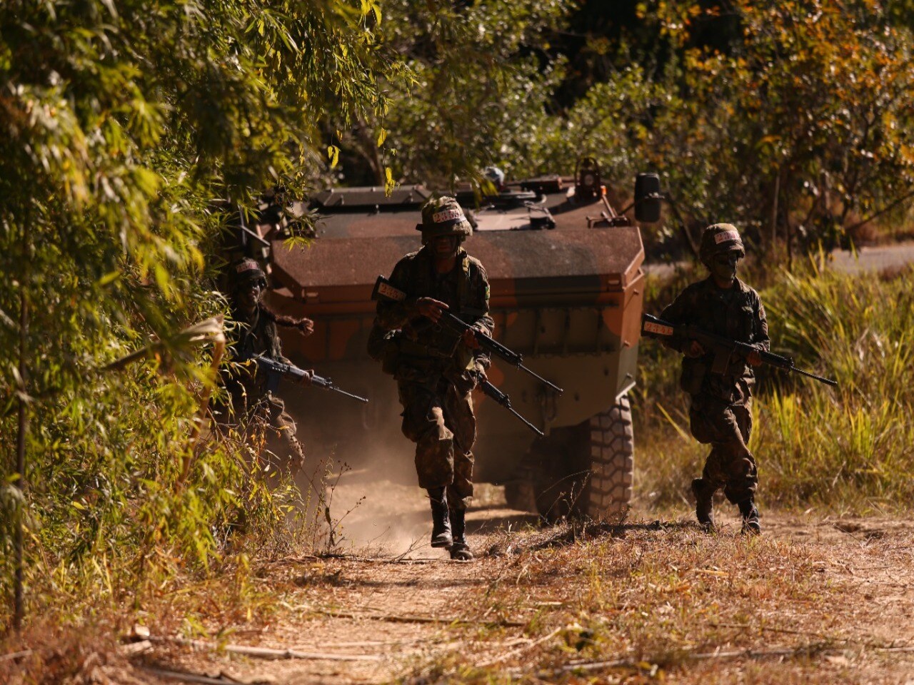 Brazilian army sergeants' training course concludes field exercise