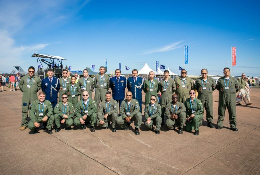 Brazilian Air Force (FAB) presents the potential of the KC-390 Millennium at RIAT 2022 