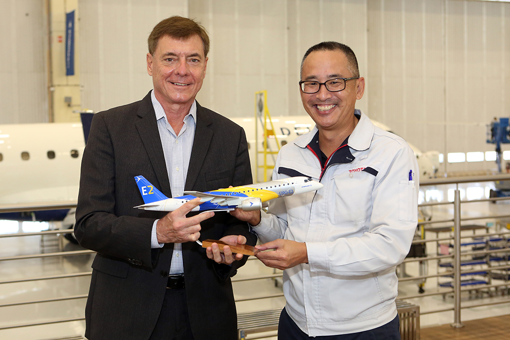 Embraer establishes an agreement with Toyota to maximize efficiency in its production system