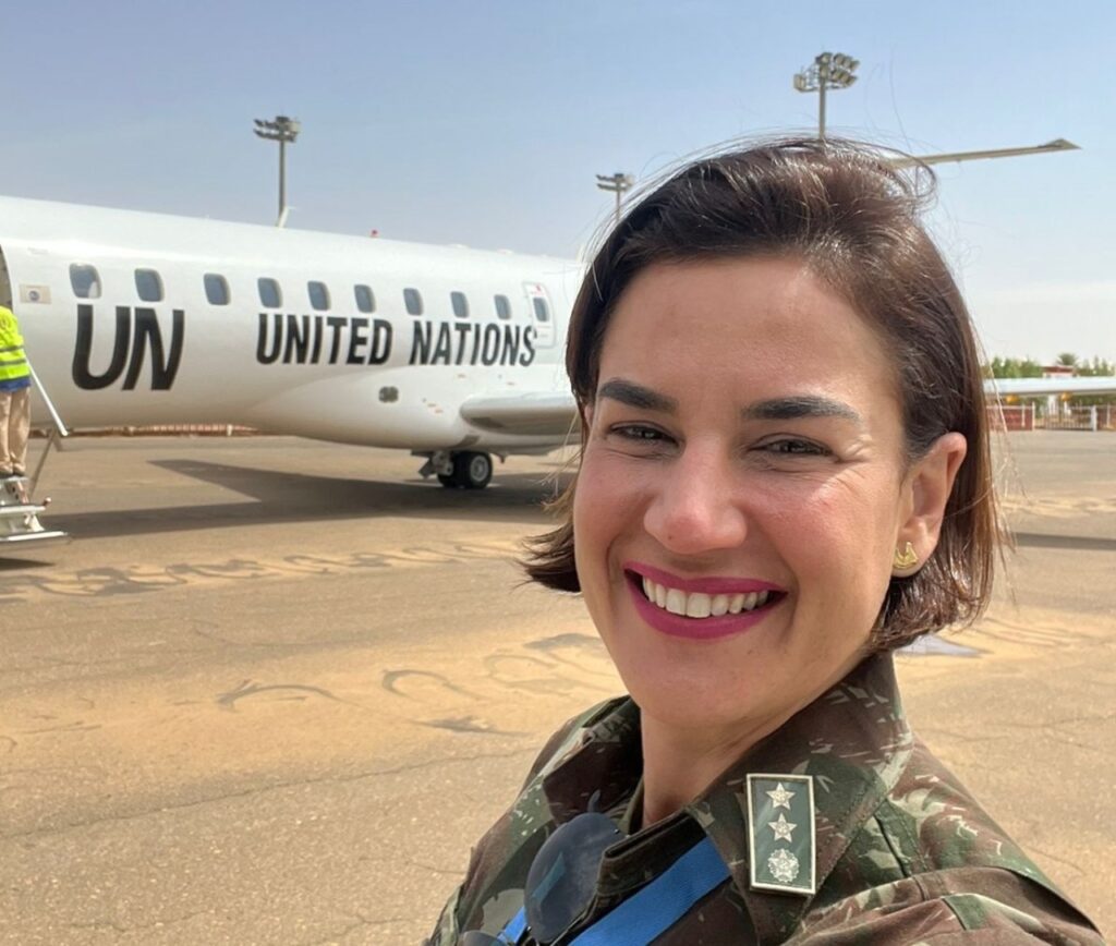 Brazilian Army Officer starts unprecedented work in Sudan mission 