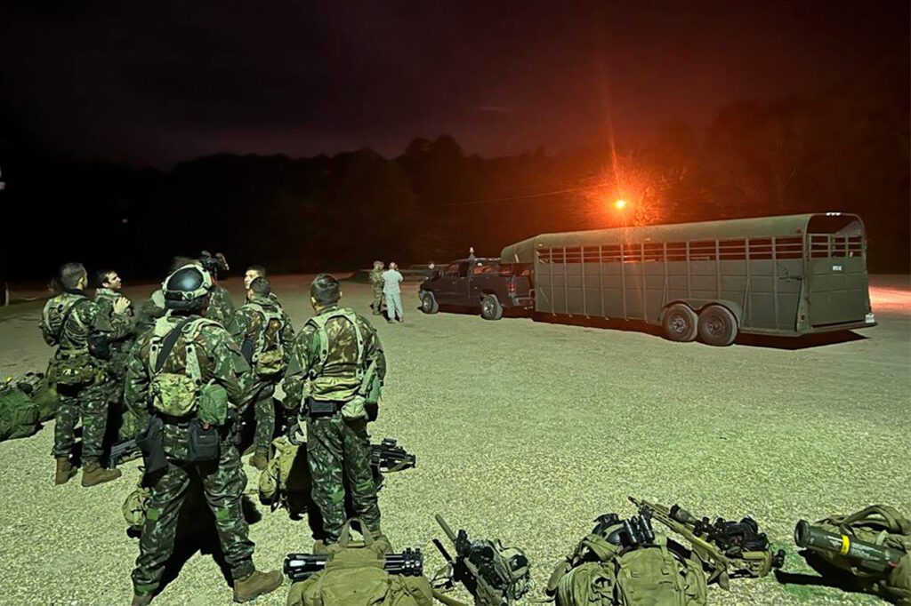Special Forces take part in the Core 22 Exercise