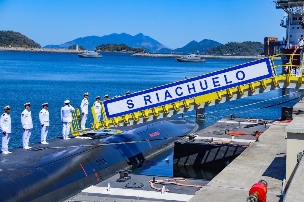Ceremony marks the incorporation of the Submarine Riachuelo to the Brazilian defense