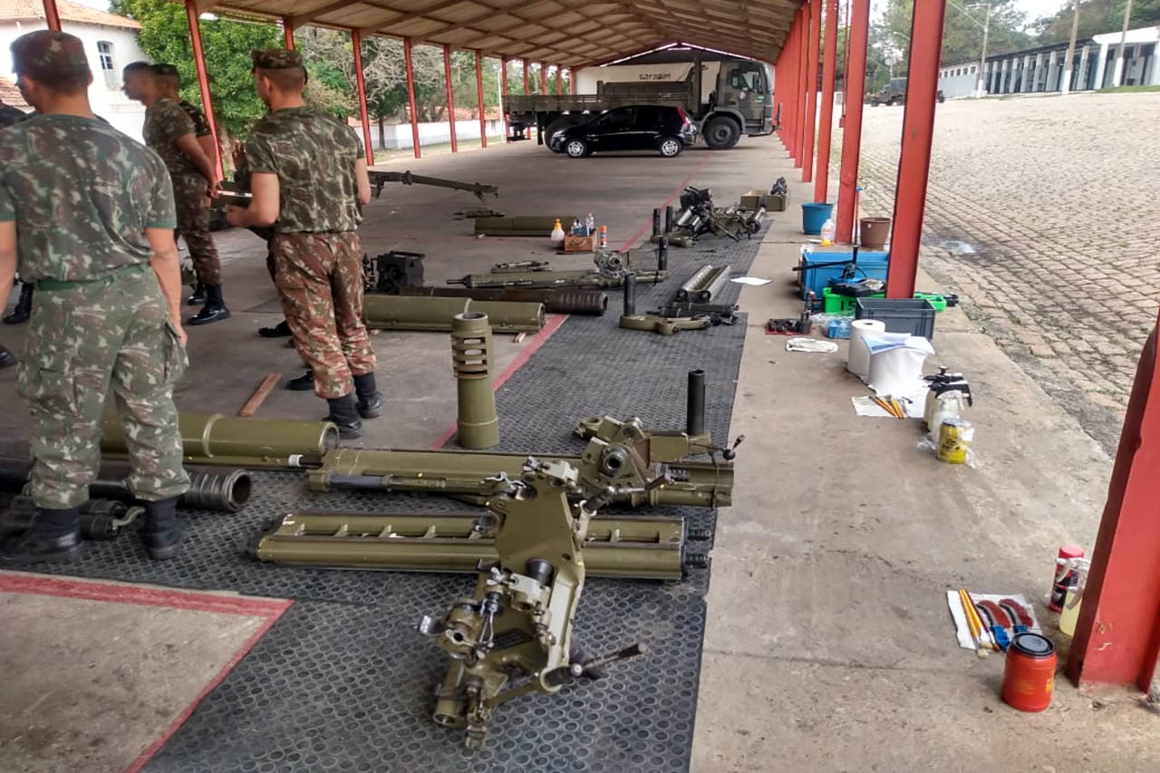 The Brazilian Army's War Arsenal conducts first-rate maintenance instruction at the 2nd Field Artillery Group