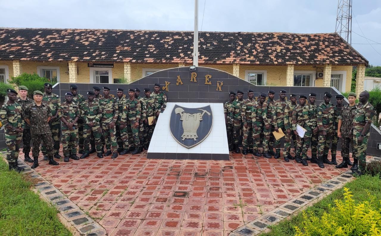Brazilian Engineering Cooperation trains military personnel from Senegal