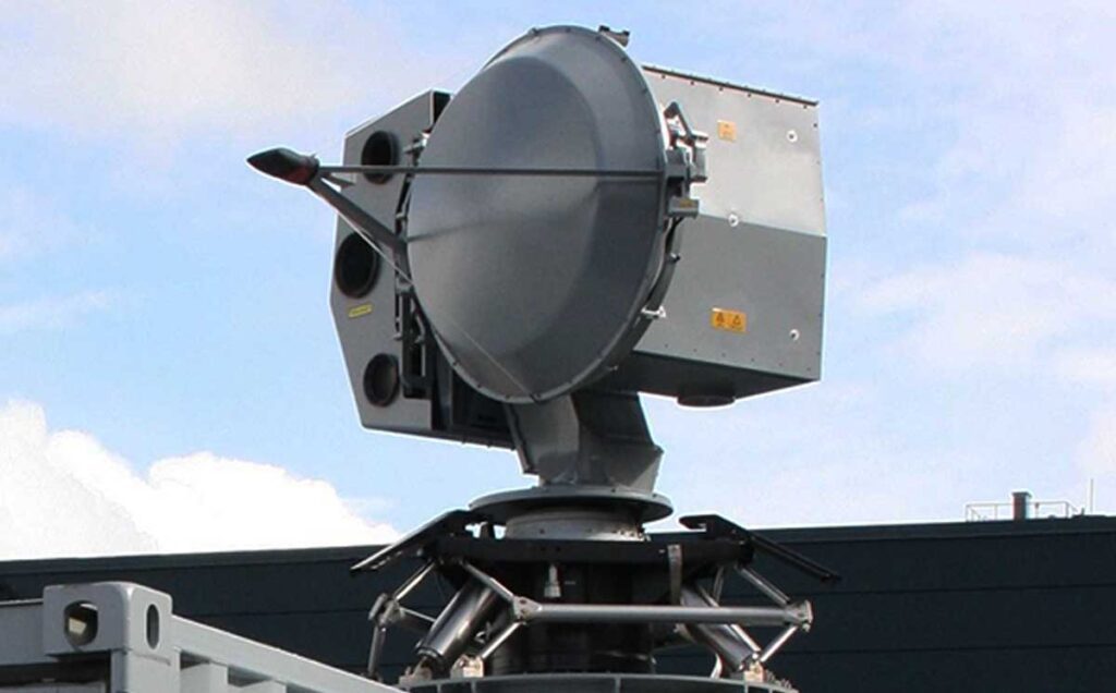 Saab's CEROS 200 Gun Control Radar Arrives in the US for Testing and Demonstration