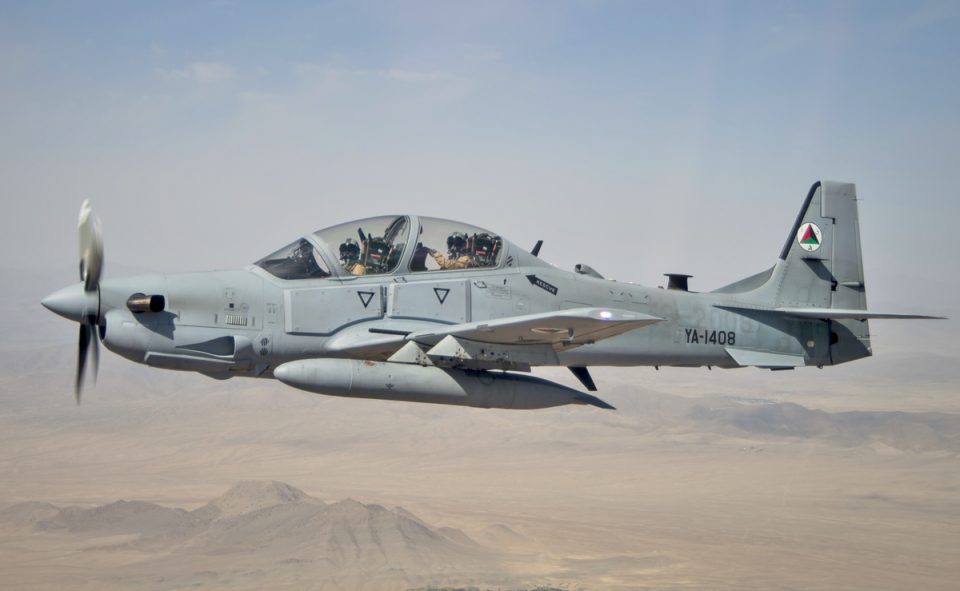 Afghan Air Force lost 20 Super Tucano aircraft
