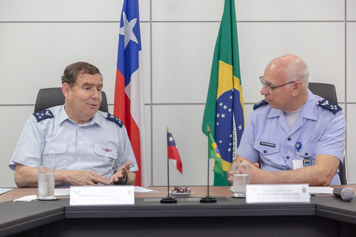Meeting between the Air Forces of Brazil and Chile is held in Brasilia (DF)
