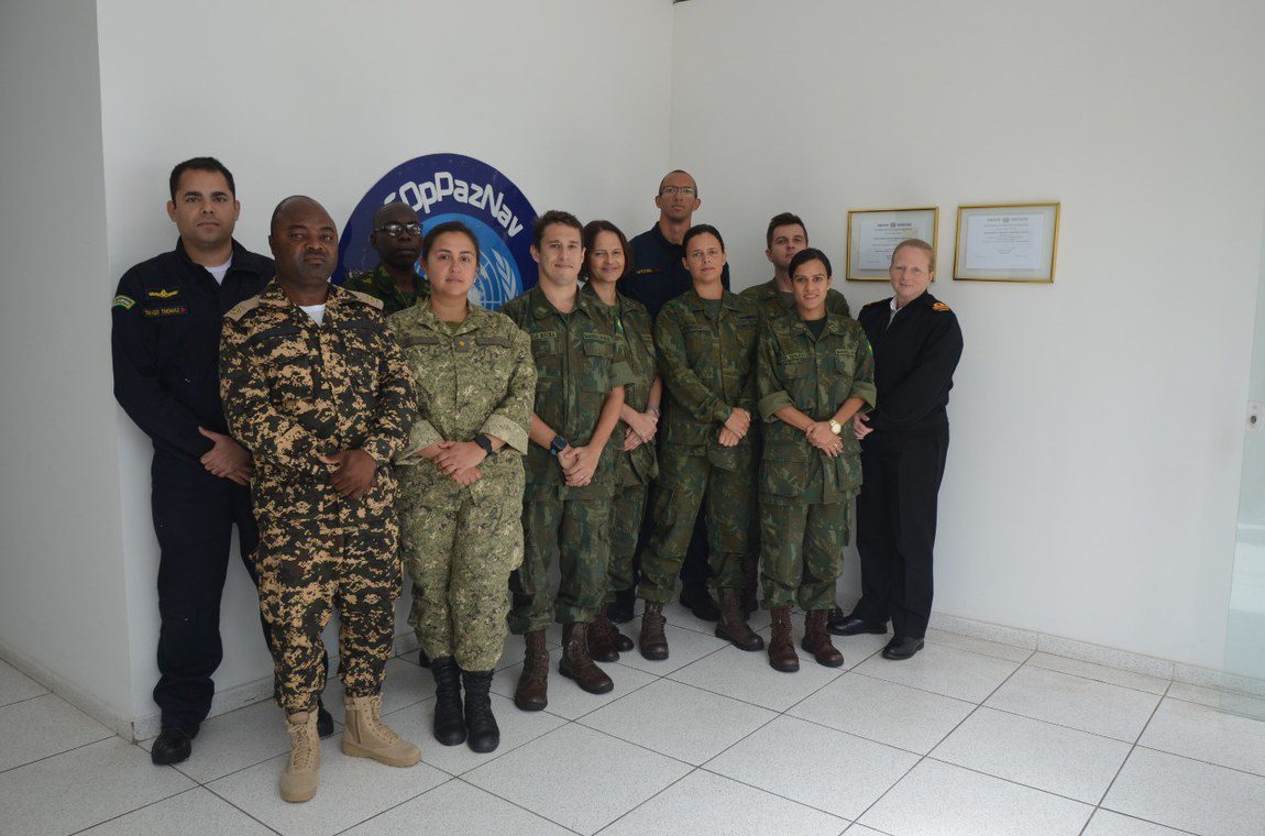 Brazilian Ministry of Defense receives a visit and certification from the United Nations