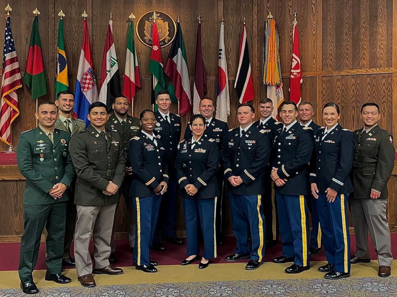 Brazilian officer stands out in the US Army Captain Career Course