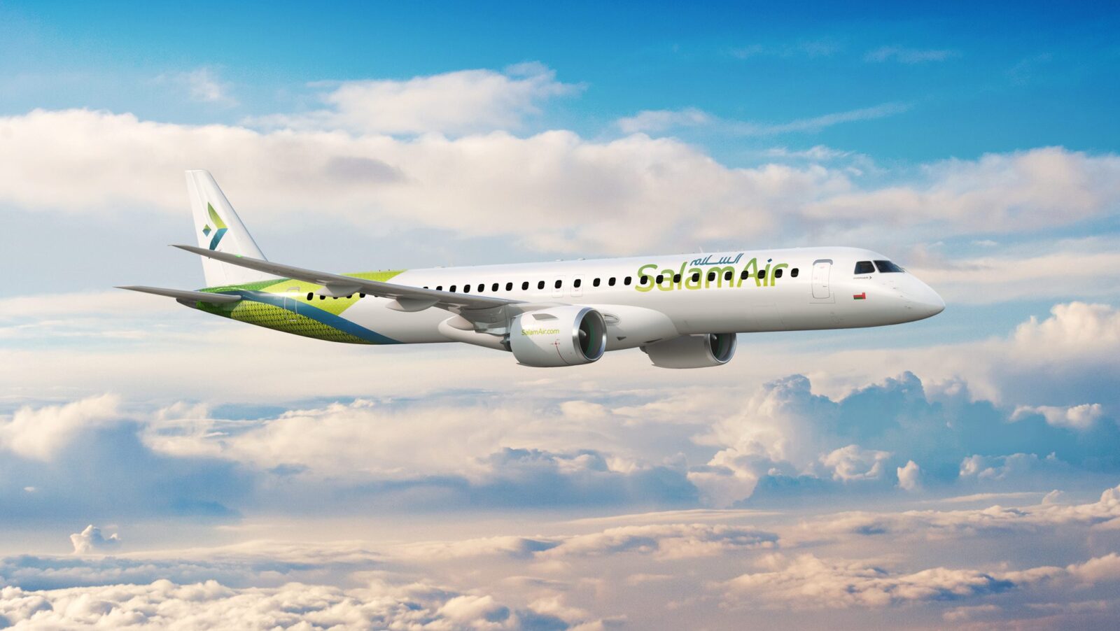 SalamAir, Oman’s Low-Cost Carrier, Selects the Embraer E195-E2 for Next Stage of Growth