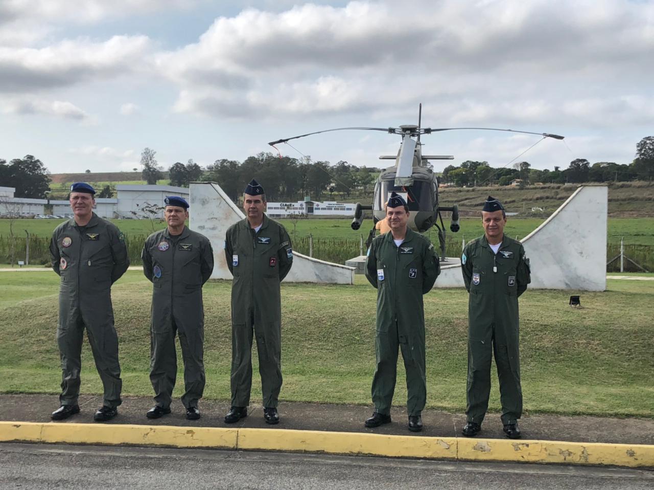 FAB General Officers visit the Army Aviation Command