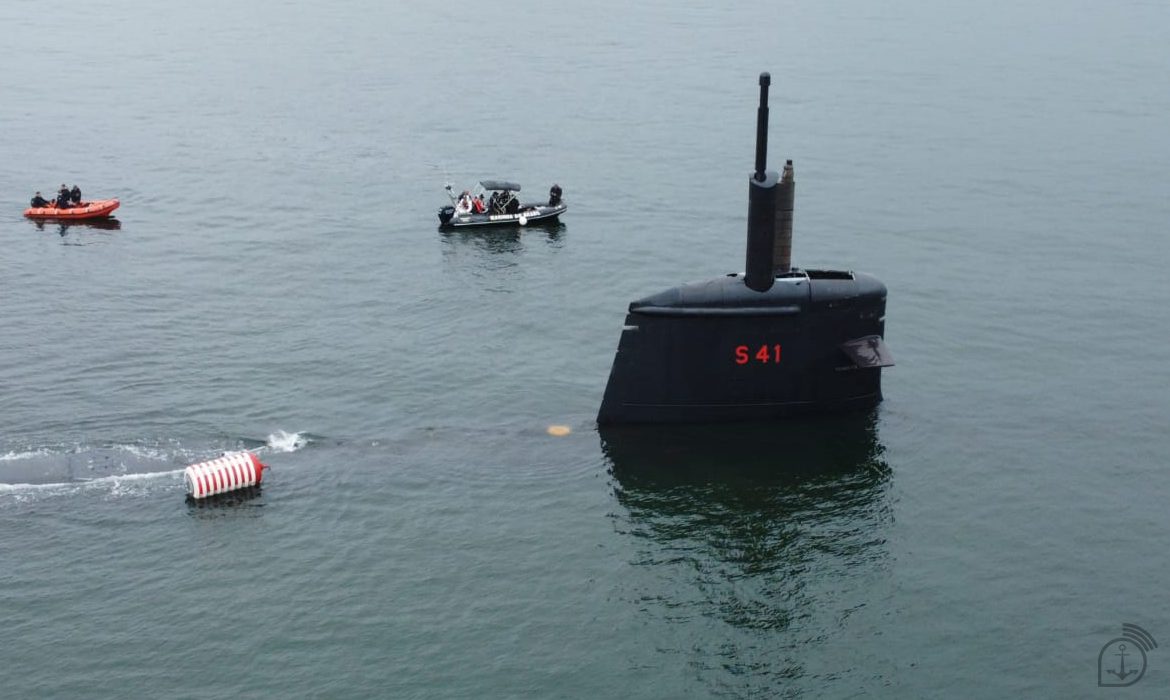 Submarine "Humaitá" performs static immersion test in Itaguaí-RJ