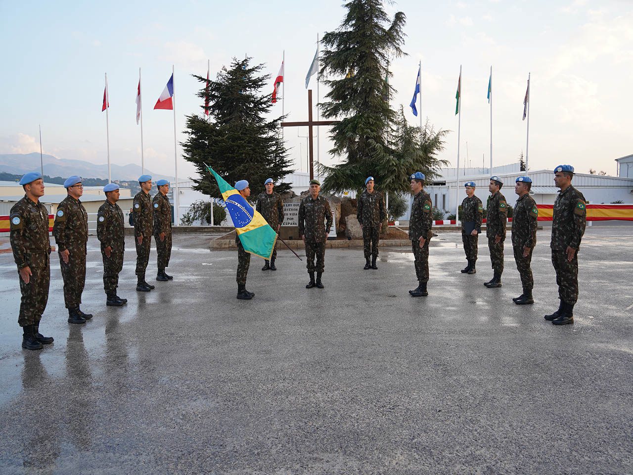 XVII Brazilian Contingent begins peace mission in Lebanon