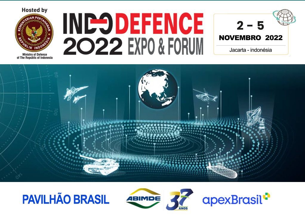 ABIMDE and 18 companies will exhibit Brazilian Defense and Security technology at Indo Defence 2022