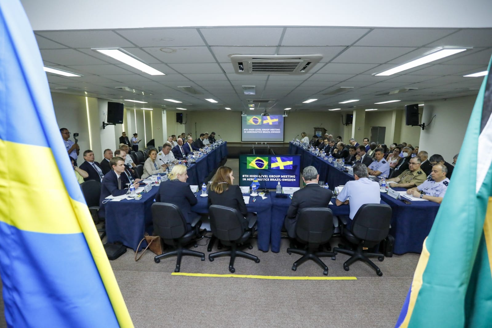 High Level Group on Aeronautics between Brazil and Sweden meets in Salvador (BA)