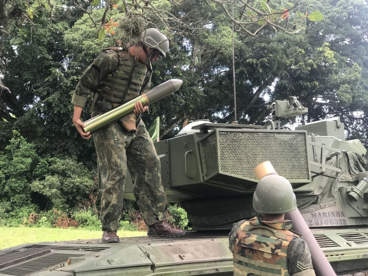 Brazilian Army Evaluation Center supports training exercise for Brazilian Marine Corps battalions