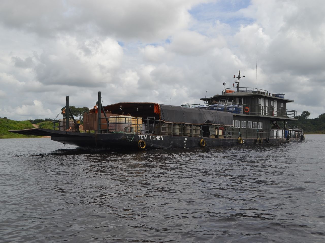 New river fleet in Western Amazonia