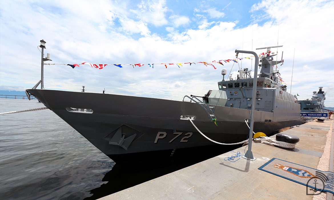 Delivery of the Patrol Ship "Maracanã" marks the resumption of shipbuilding at the Rio de Janeiro Navy Arsenal