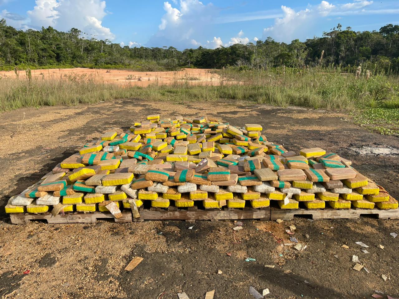 Brigada das Missões seized more than 3.5 tons of drugs on the border in 2022