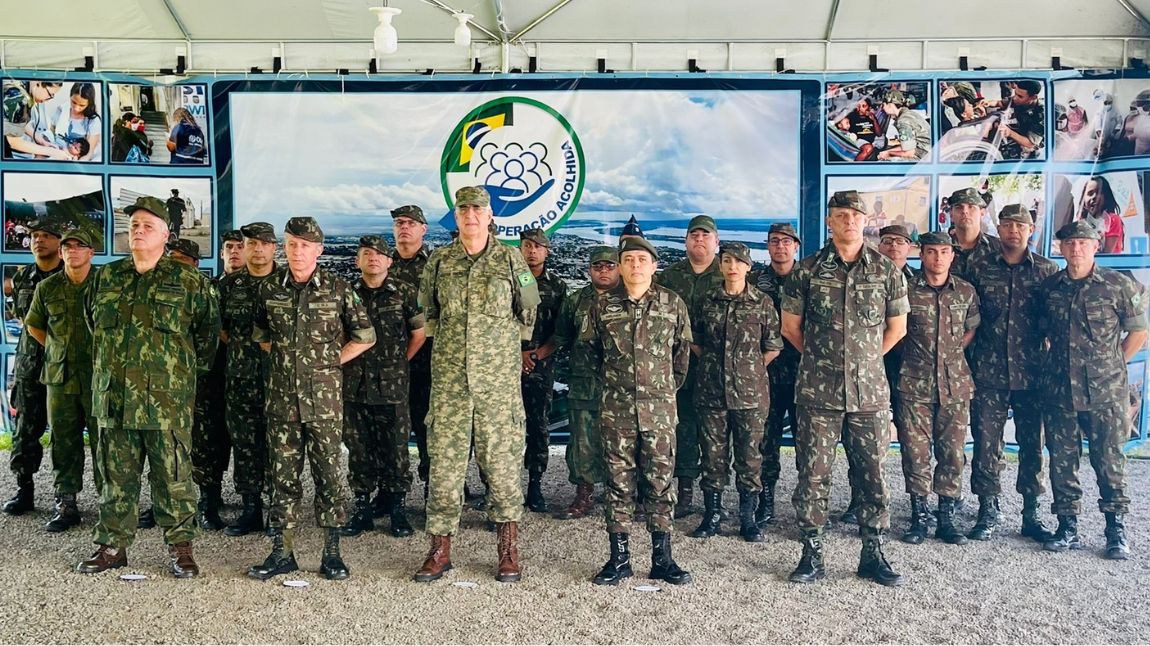 Brazilian Ministry of Defense delegation visits Operation Base Acolhida in Roraima