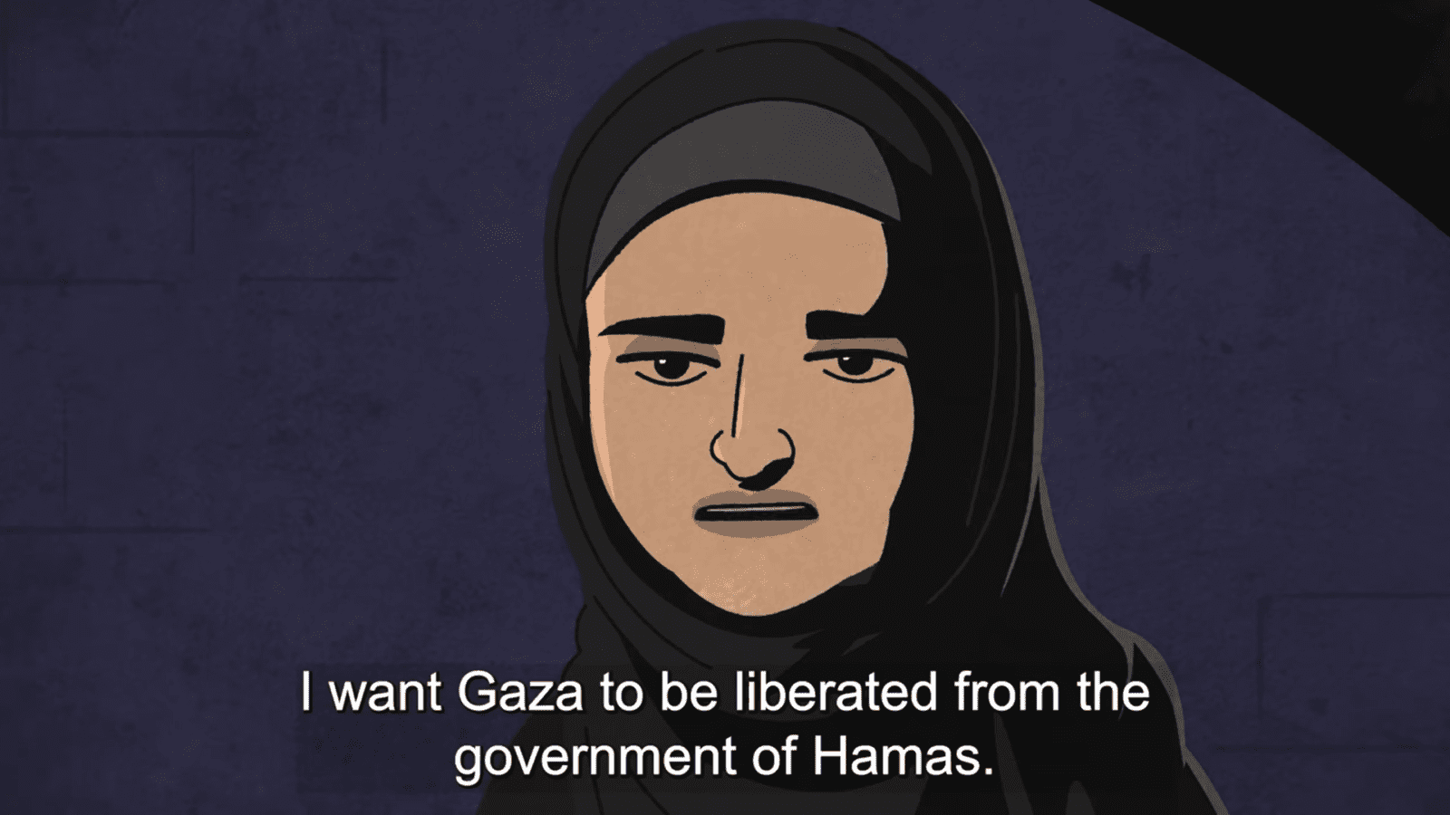 Frame do episódio “Bring Back the Dabke” da série de entrevistas “Whispered in Gaza”. (Foto: Reprodução/YouTube)