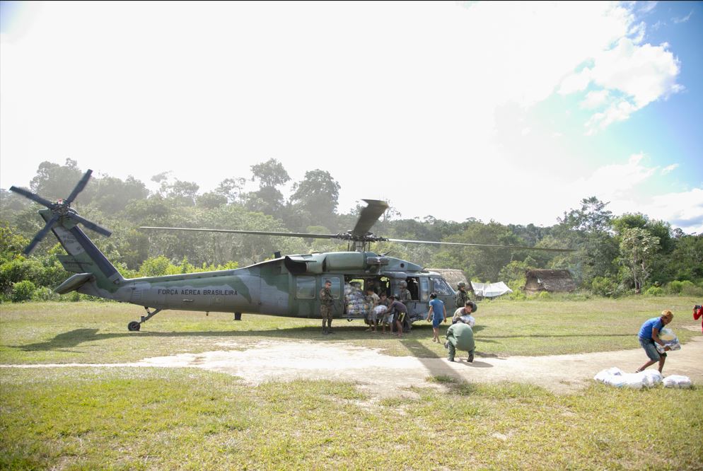 FAB's H-60 Black Hawk plays key role in Operation Yanomami