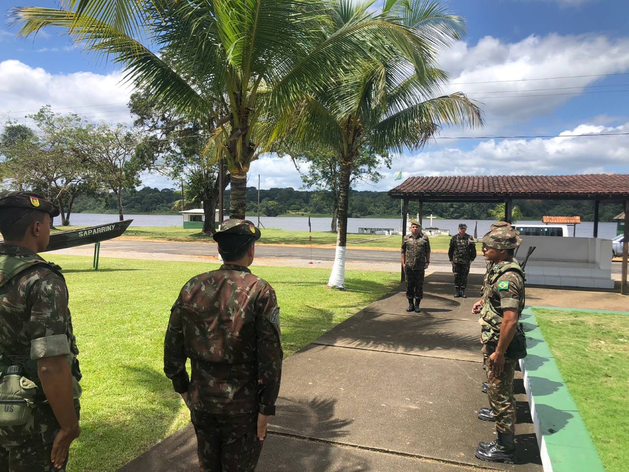 Commander of CCOMGEX conducts reconnaissance technical visit for Exercise CORE 23 in Oiapoque (AP)