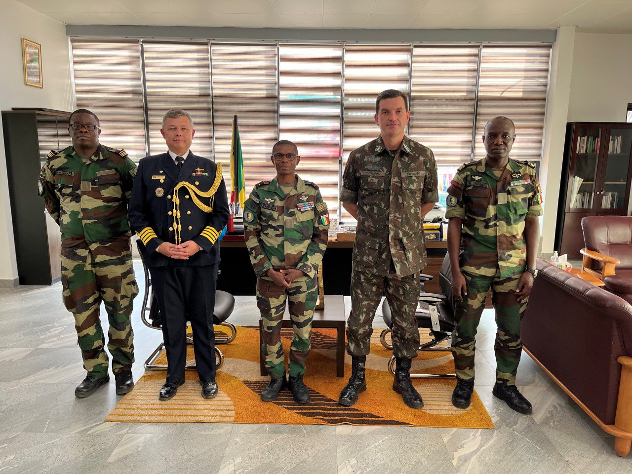 Brazilian Cooperation holds coordination meeting with the Senegalese Army Commander