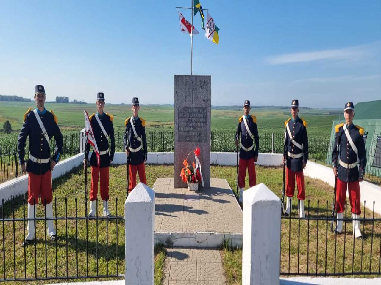 Niederauer Brigade holds ceremony commemorating the Battle Passo do Rosário