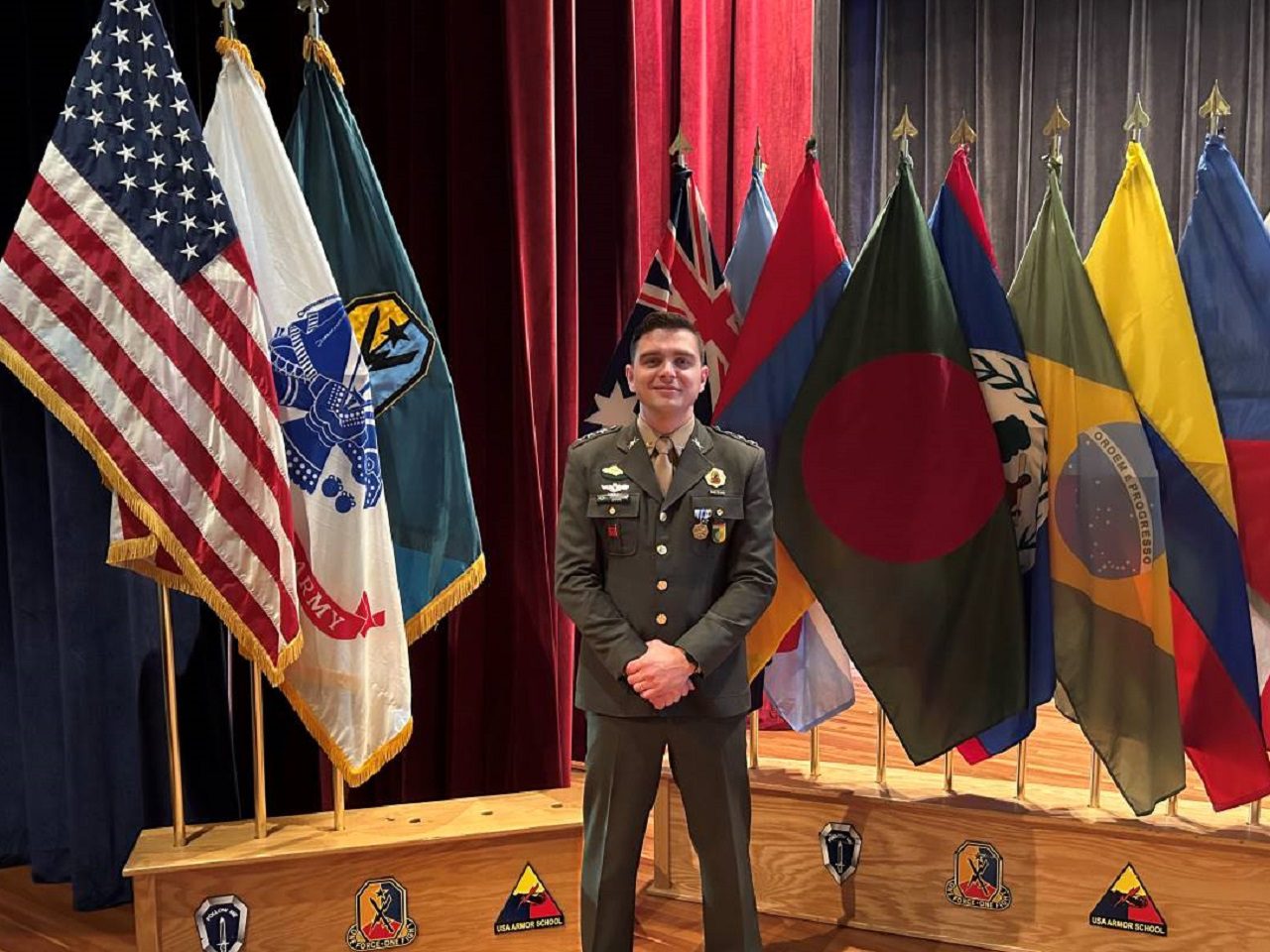 Brazilian Captain stands out in U.S. Army maneuver course