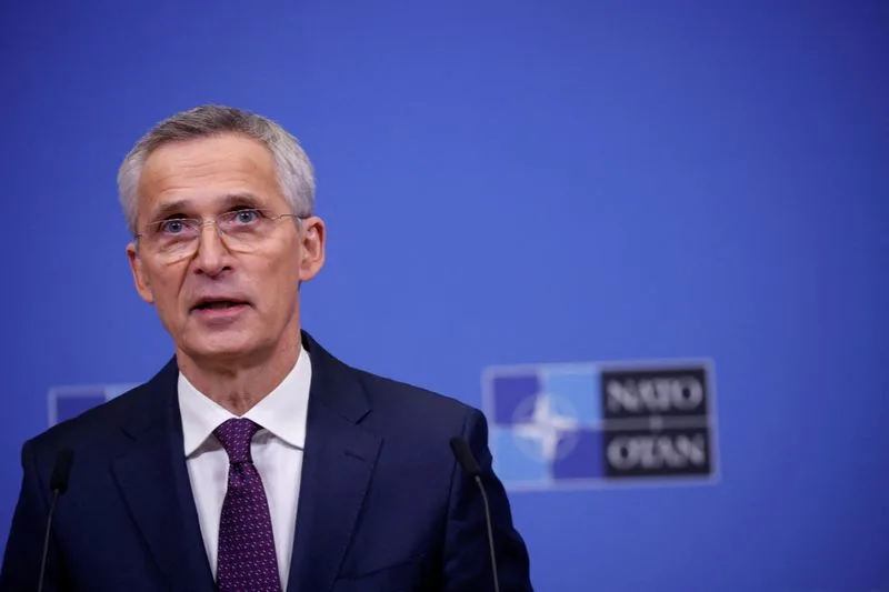 NATO has seen signs that China is considering sending weapons to Russia, says Stoltenberg