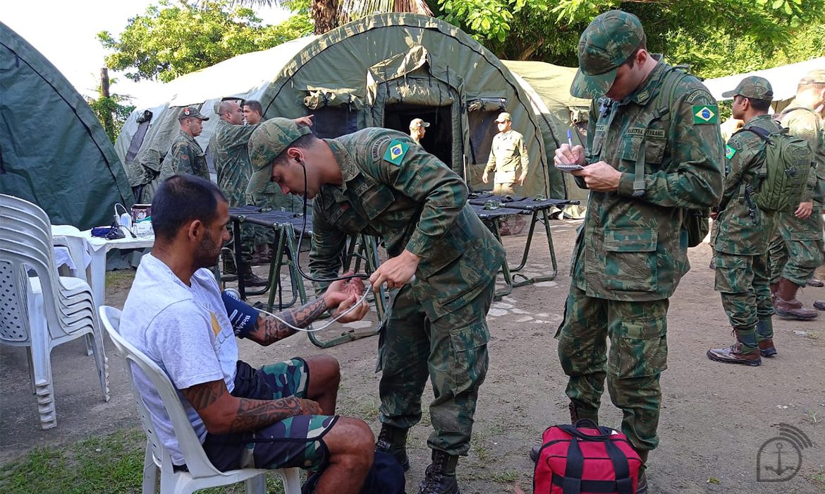 Operation "Shelter by the Sea": Brazilian Navy intensifies assistance to the population