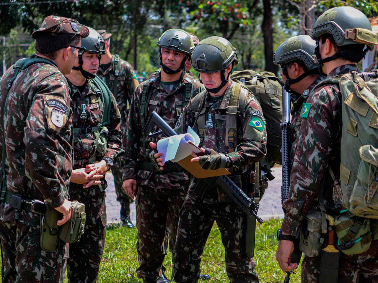 Brazilian Army verifies troop readiness for exercise with the U.S. Army
