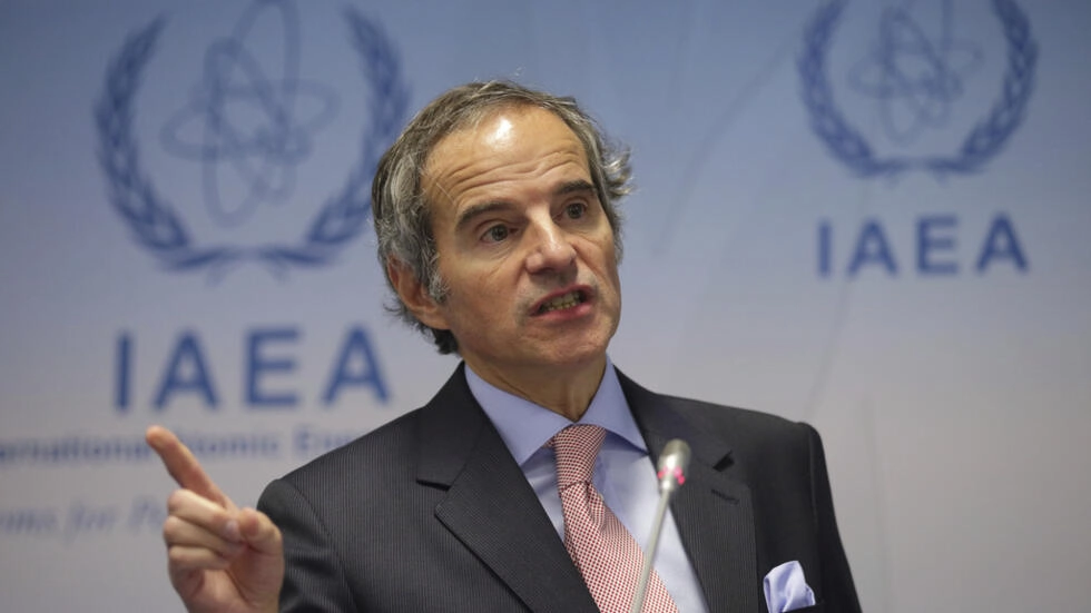 O diretor-geral da AIEA, Rafael Grossi. AP - Heinz-Peter Bader