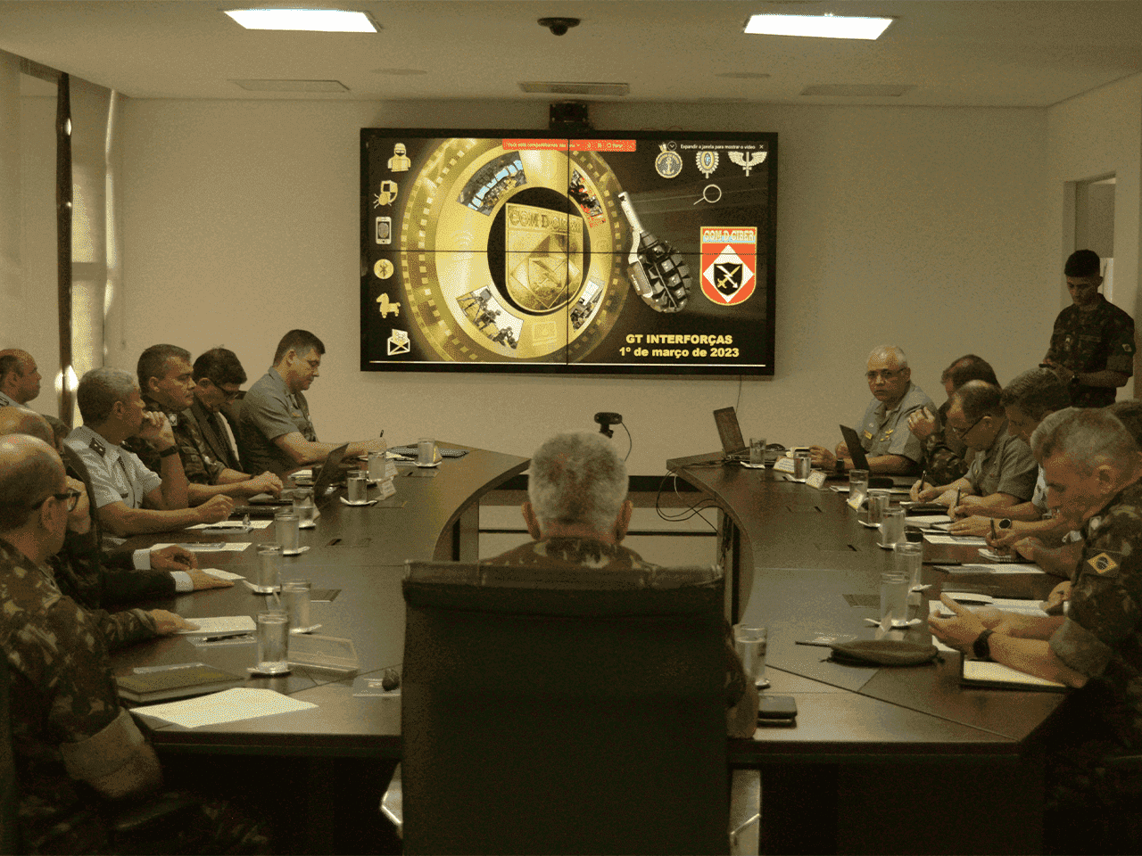 Brazilian Army's Cyber Defense Command holds a meeting of the Inter-forces Working Group