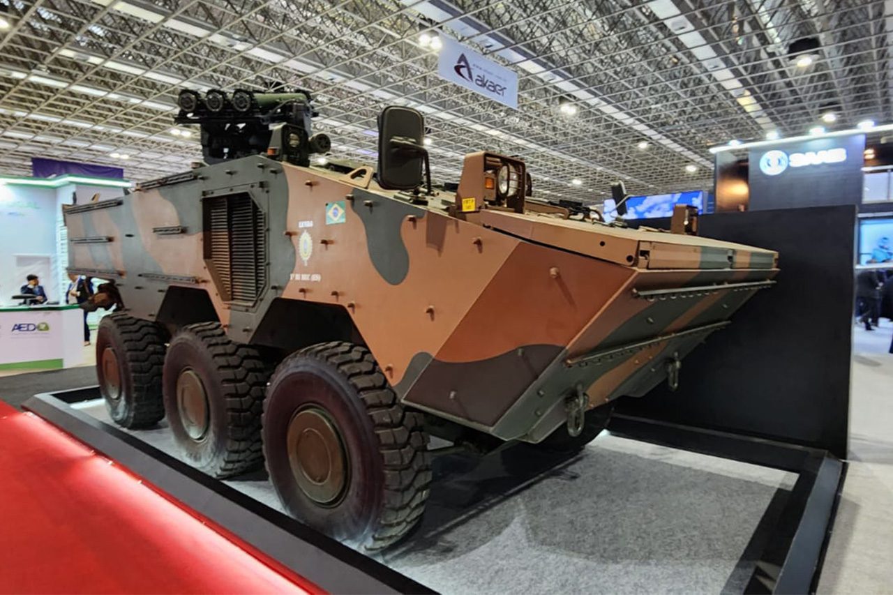 Armored Antiaircraft Combat Vehicle Concept is presented at LAAD 2023