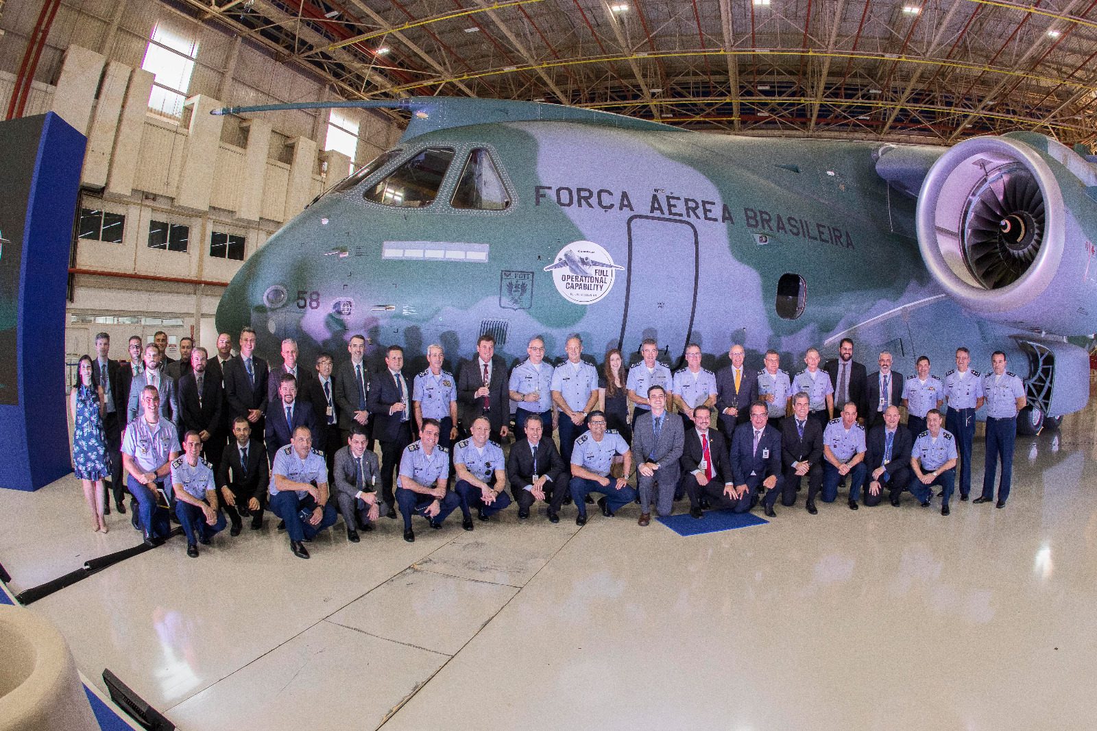 Embraer and FAB celebrate receiving the Final Certification for the KC-390 aircraft