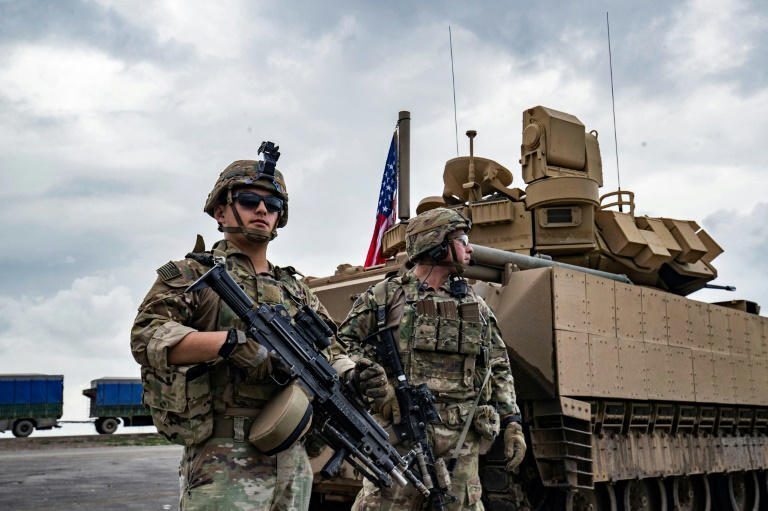 Soldados americanos integram uma coalizão antijihadista na Síria