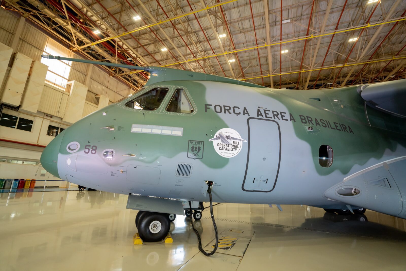 Embraer and FAB Celebrate Receiving the Full Operational Capability (FOC) for the C-390 Millennium multi-mission aircraft