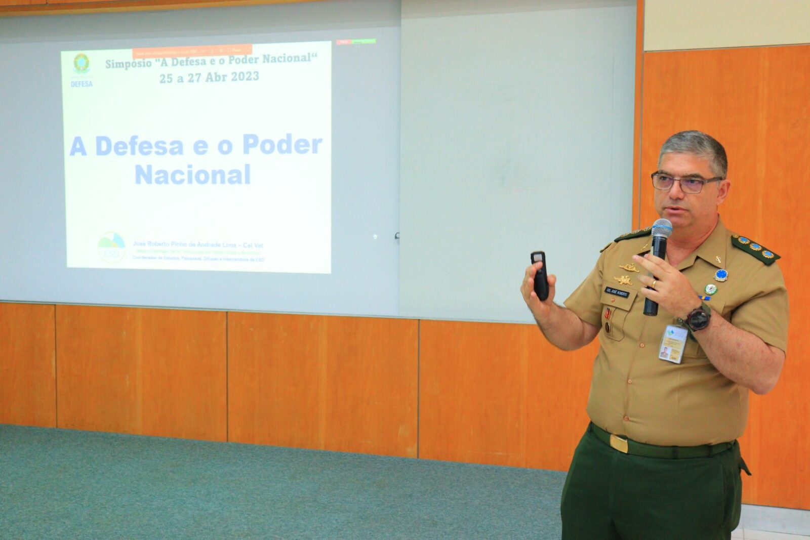 Brazilian Ministry of Defense promotes Symposium on "Defense and National Power