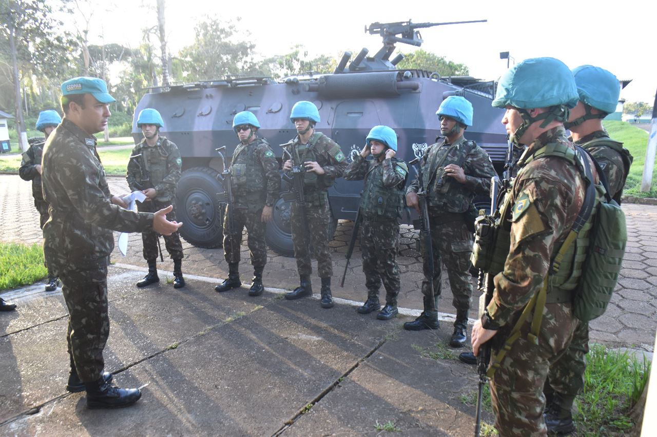 CCOPAB trains Commanders and Staff of the Jungle Rapid Reaction Company for peace missions