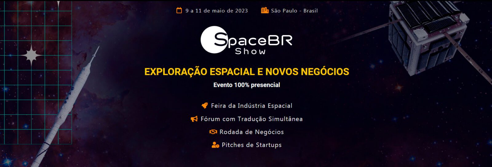 SpaceBR Show 2023 debates the participation of Brazil in the new space race